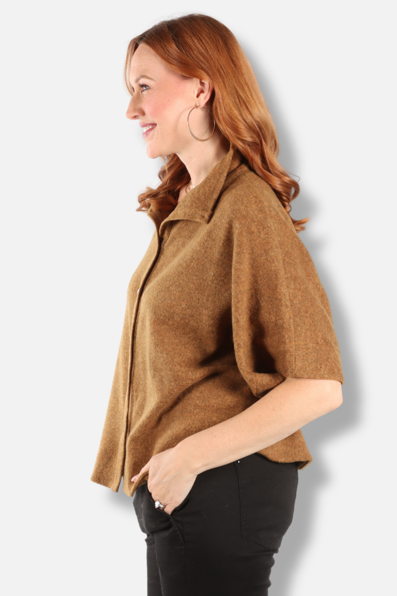 Relaxed Cape - Whiskey 