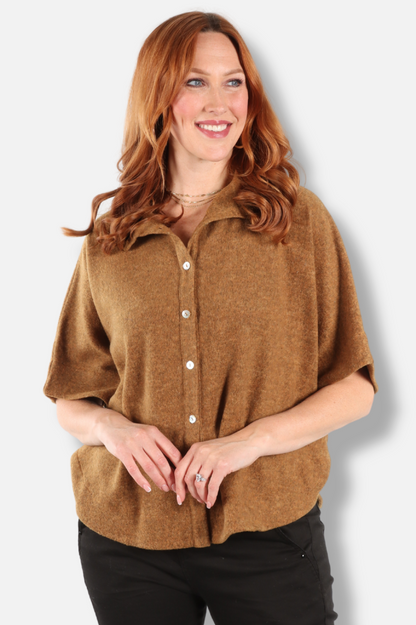 Relaxed Cape - Whiskey 