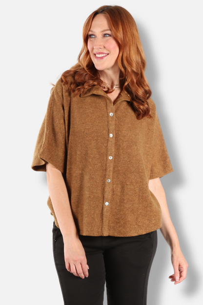 Relaxed Cape - Whiskey 