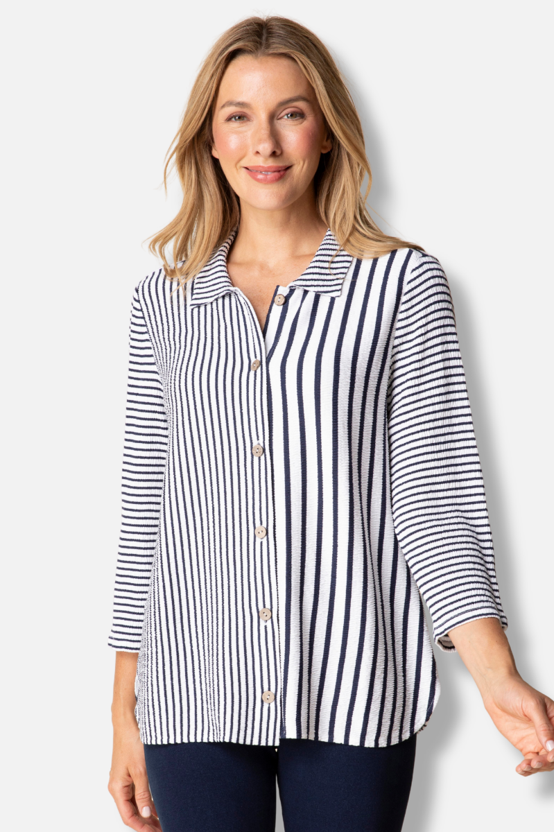 Next in Line Shirt - Navy