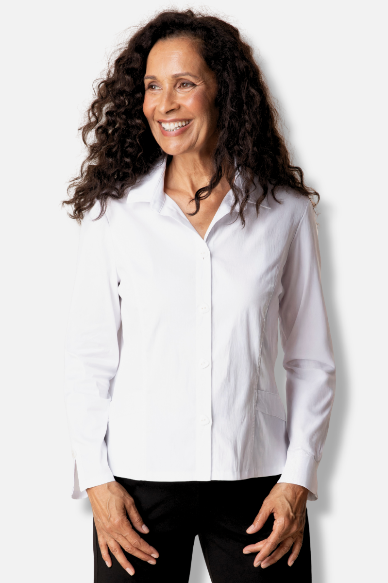 Shirt Jacket - White