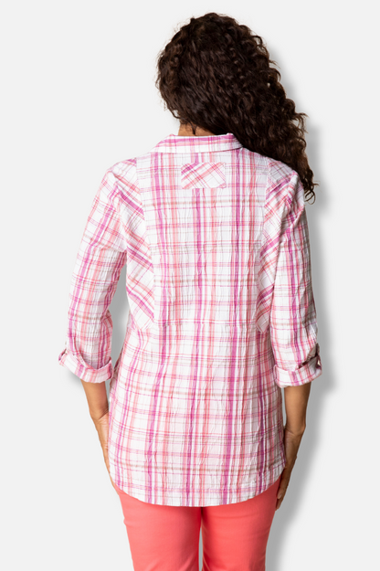 Boyfriend Tunic - Coral