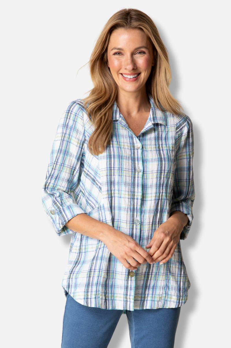 Boyfriend Tunic - Sky