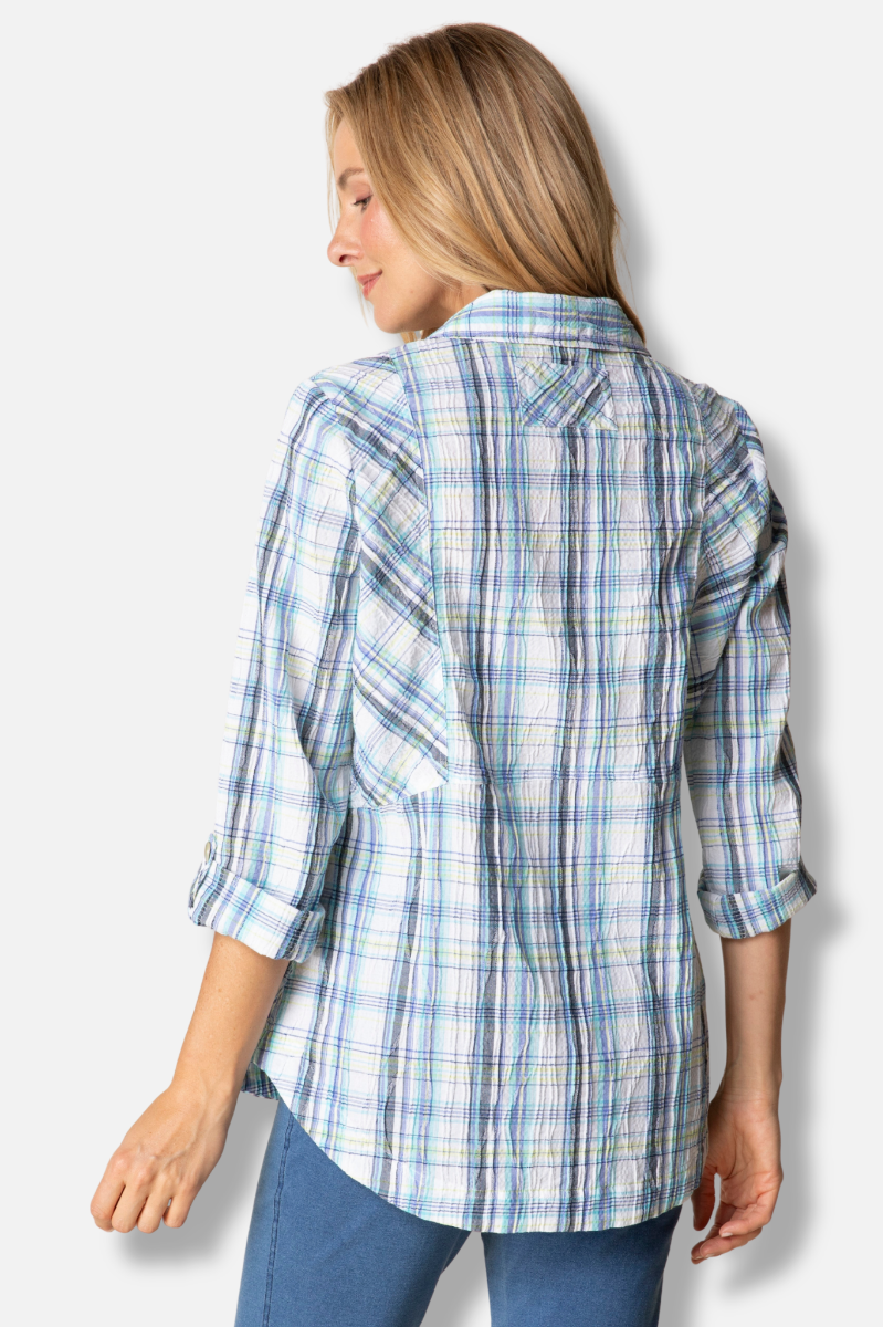 Boyfriend Tunic - Sky
