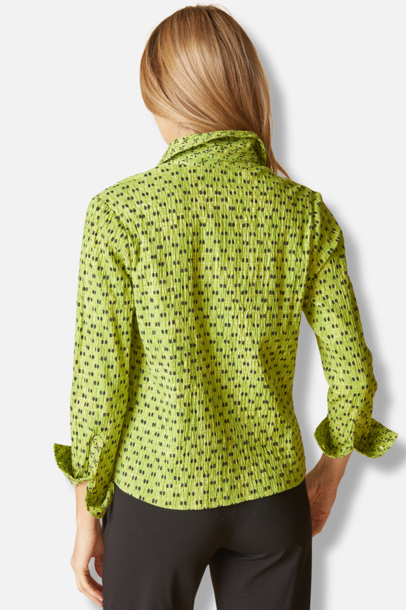 Jill Shirt - Lentil Mix & Match Geo Print 