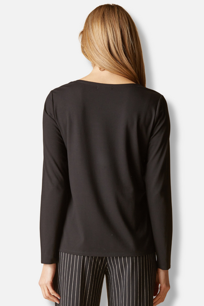 Easy Long Sleeve Tee - Black 