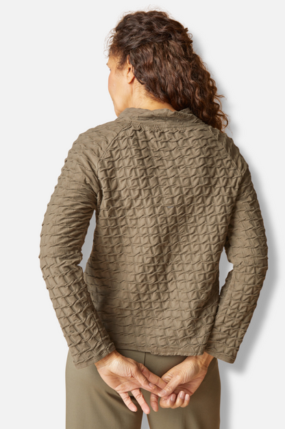 Raglan Pocket Top - Umber 