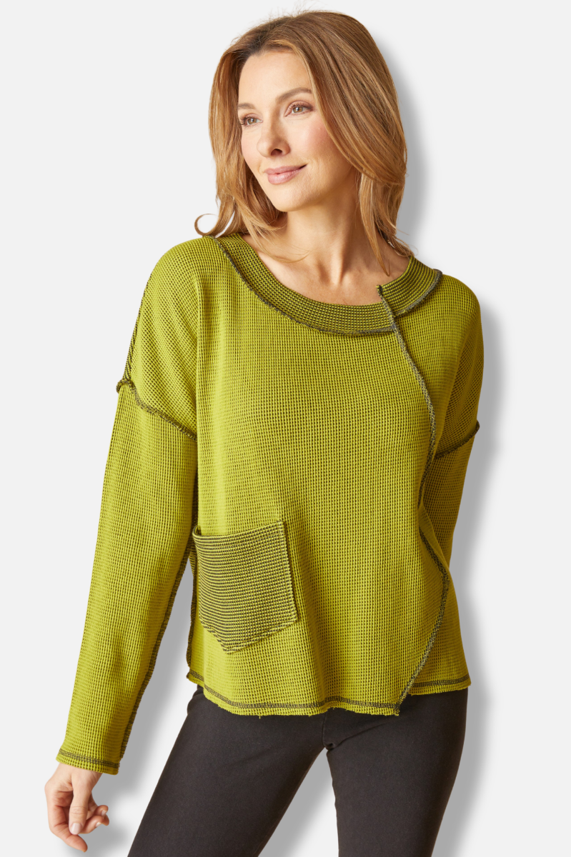  Inside Out Pullover - Lentil