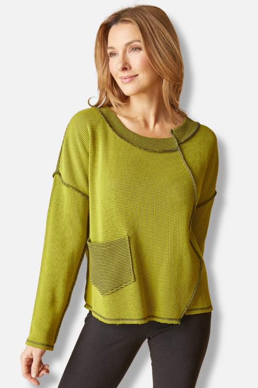  Inside Out Pullover - Lentil