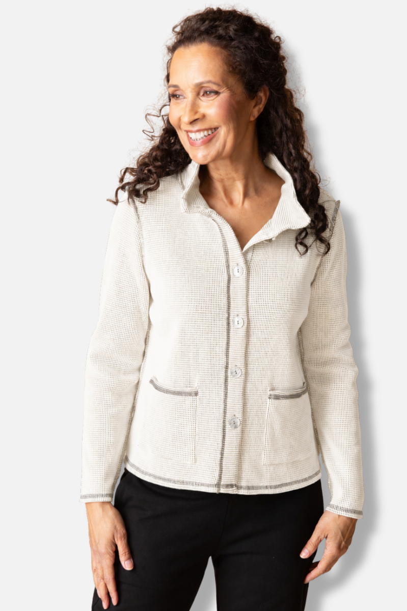 Mix & Match Jacket - Winter White 