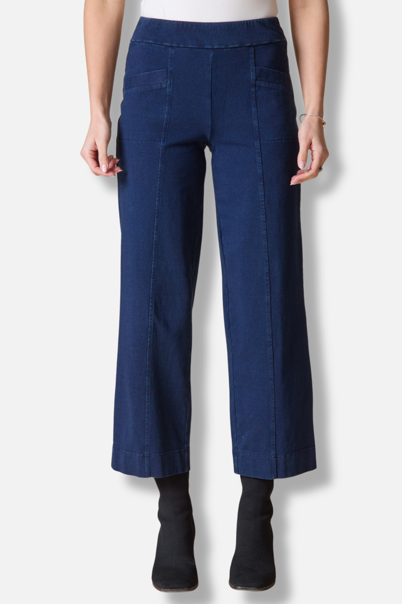 Angle Pocket Flood - Dark Denim 