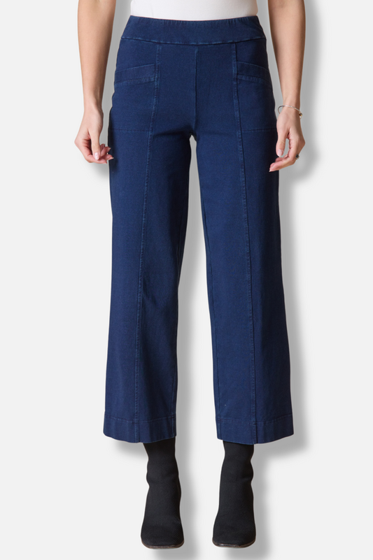 Angle Pocket Flood - Dark Denim 