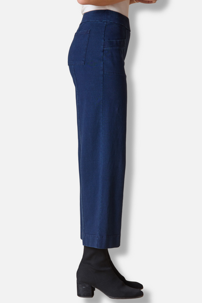 Angle Pocket Flood - Dark Denim 