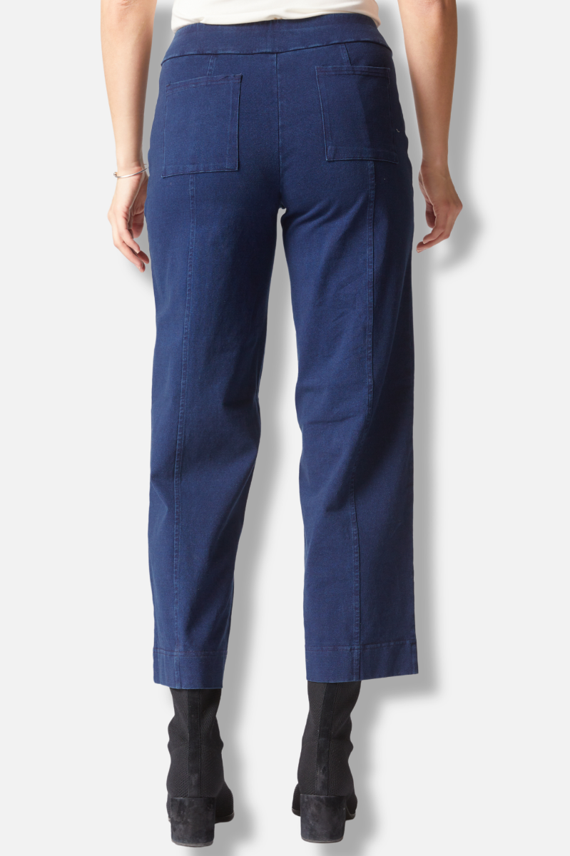 Angle Pocket Flood - Dark Denim 