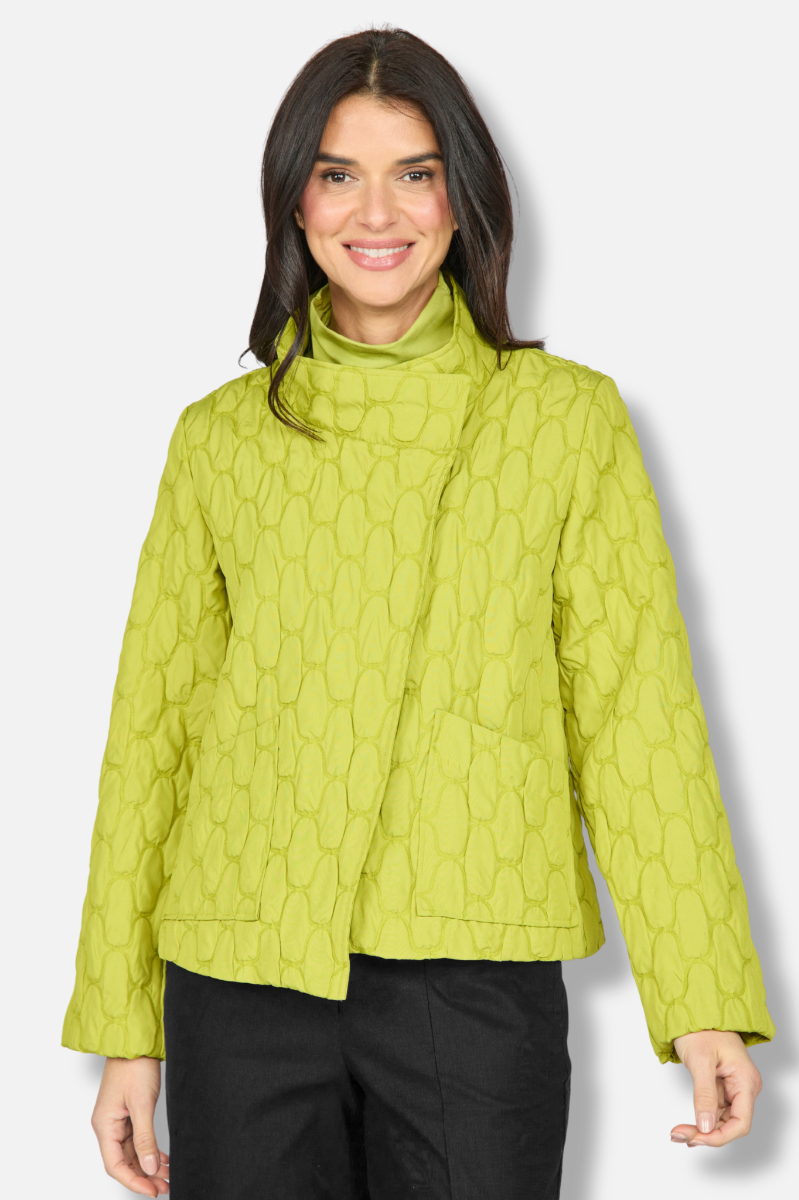 Angled Jacket - Pear