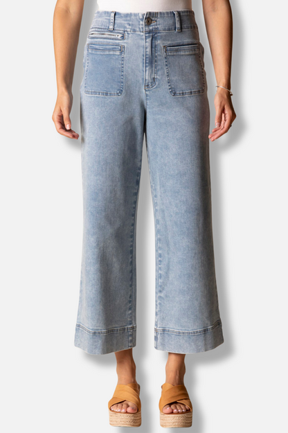 Refreshed Crop Jean - Light Denim