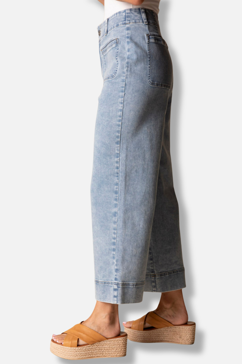 Refreshed Crop Jean - Light Denim