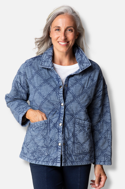 Windjammer Jacket - Indigo