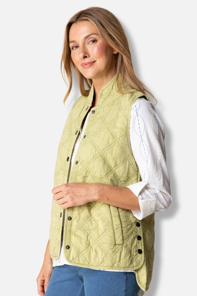 Windjammer Vest - Leaf