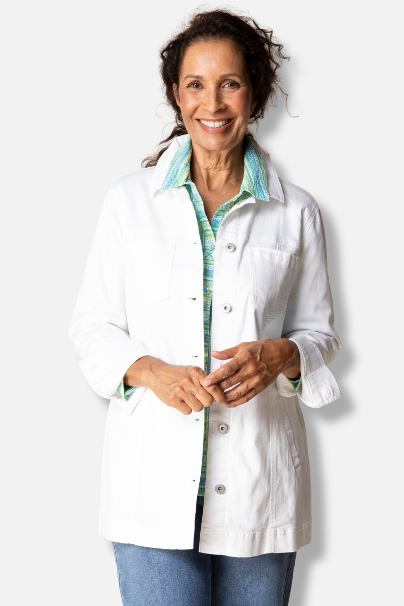 Boyfriend Jacket - White