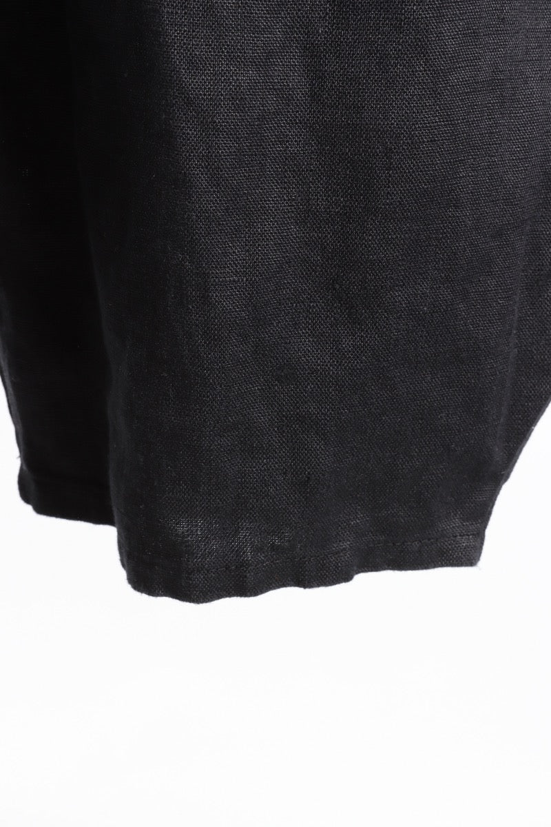 Oliver Pant - Black Heavy Linen