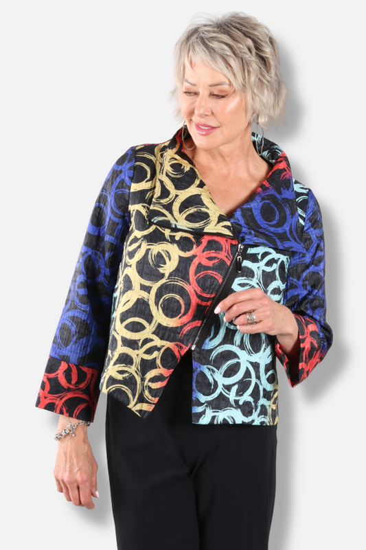 Asymmetrical Motto Jacket 