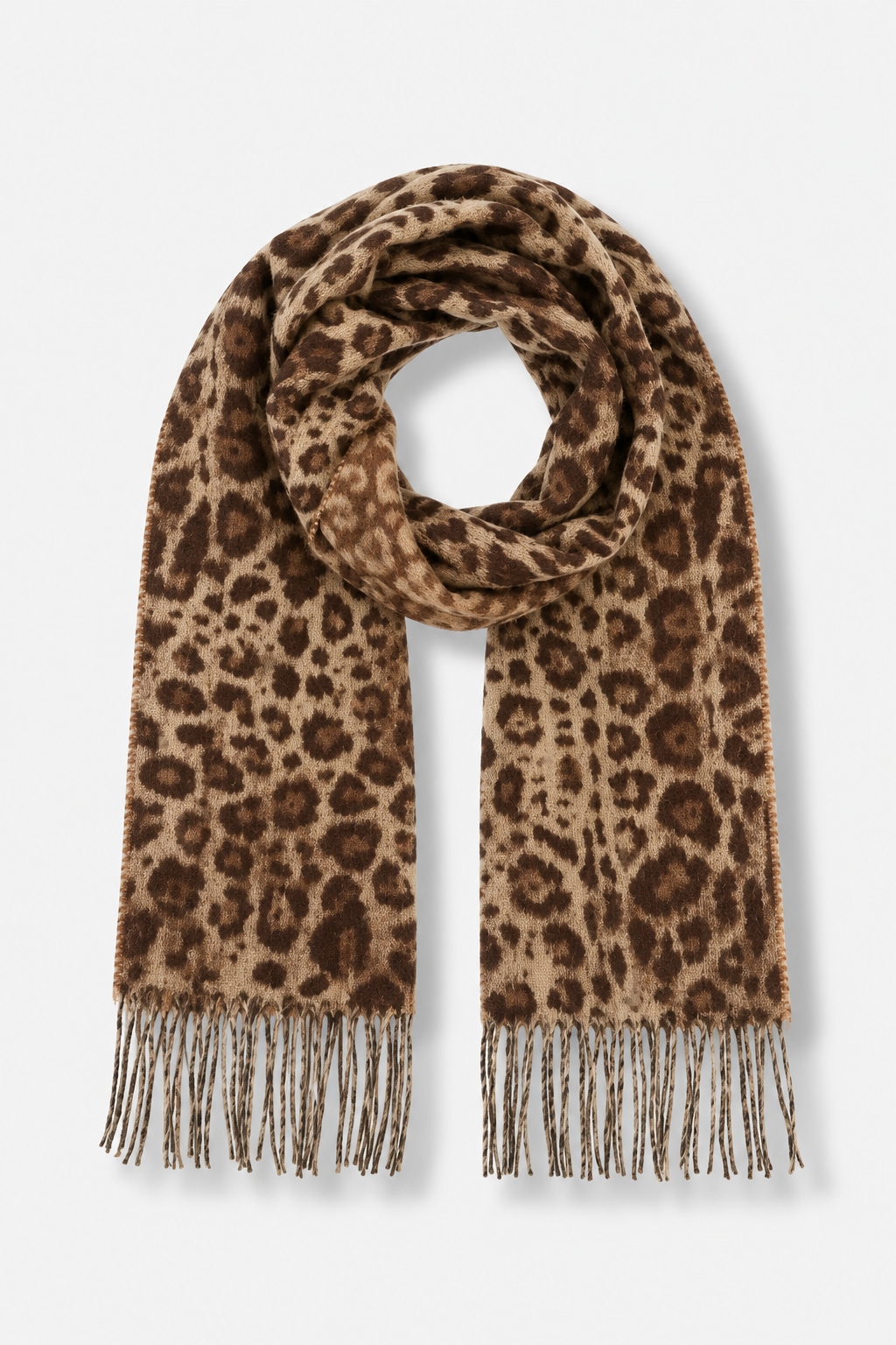 Nouveau Leo Cashmink Scarf - Camel