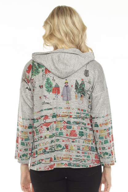Marled Hoodie - Jolly Buddy