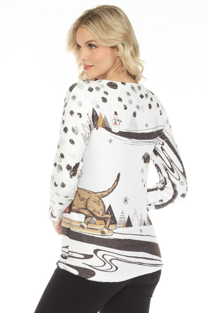 Scoop Neck Top - Ginger's Sleigh