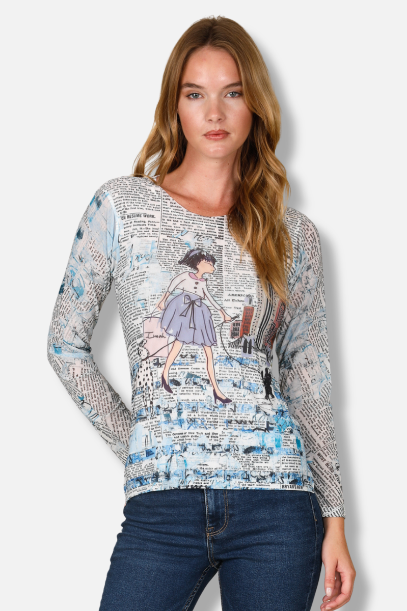 Mesh Top - Blair's Fashionews