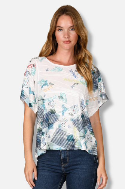 Drop Shoulder Top - Companion