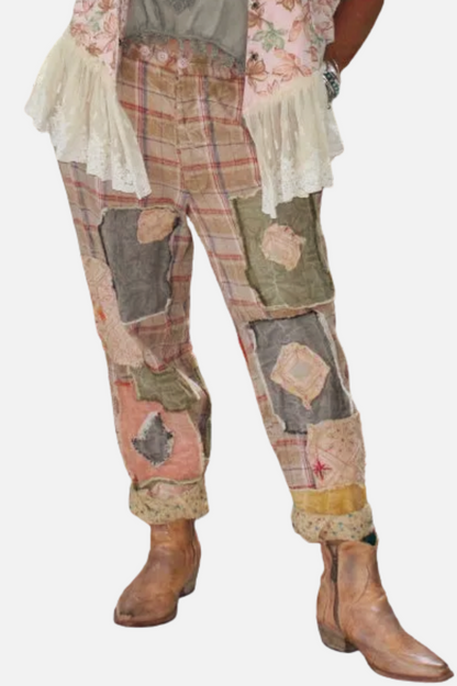 Traveling On Pant - Patched Together