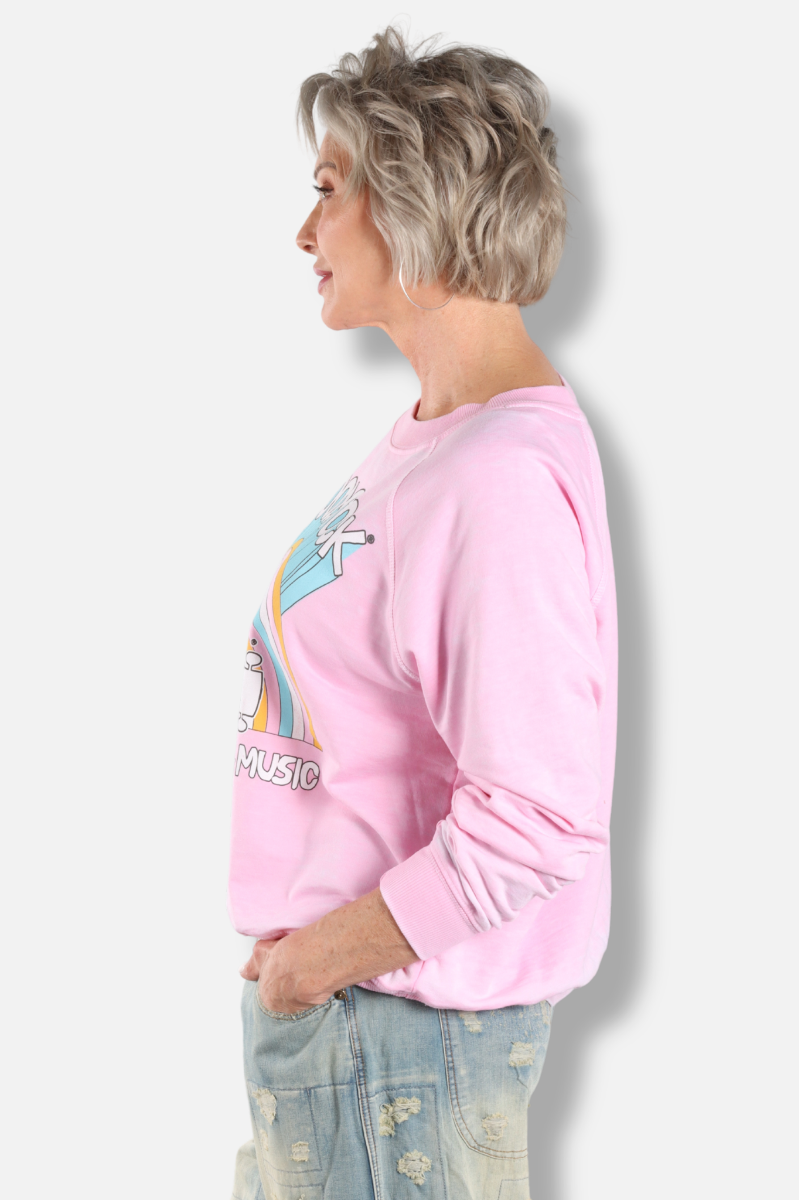 Woodstock Sweatshirt - Pink 