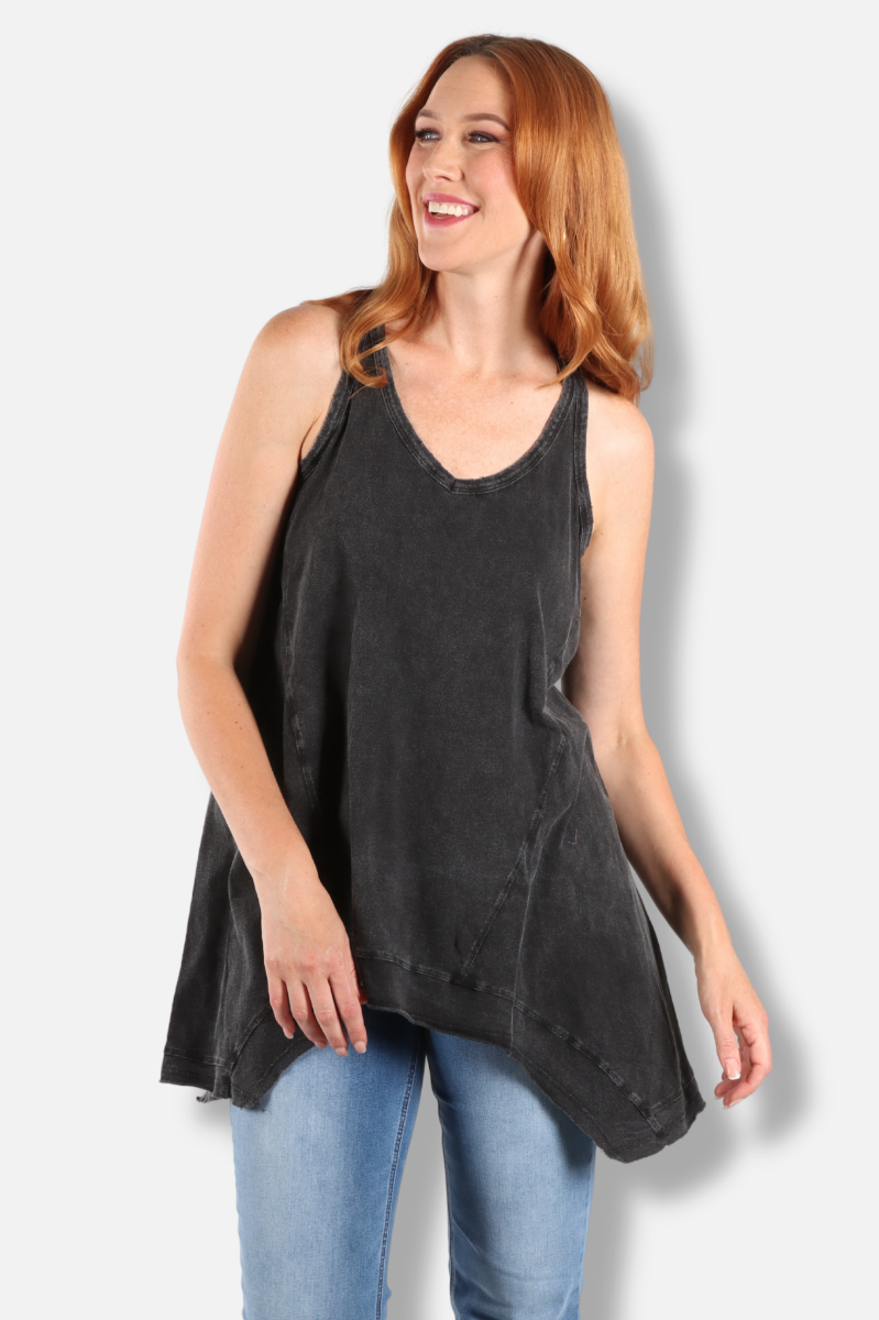 Beyond The Moon Tank - Vintage Black 