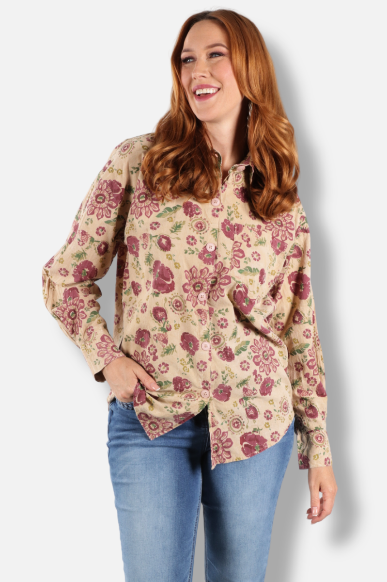 To The Point Shirt - Floral Party 