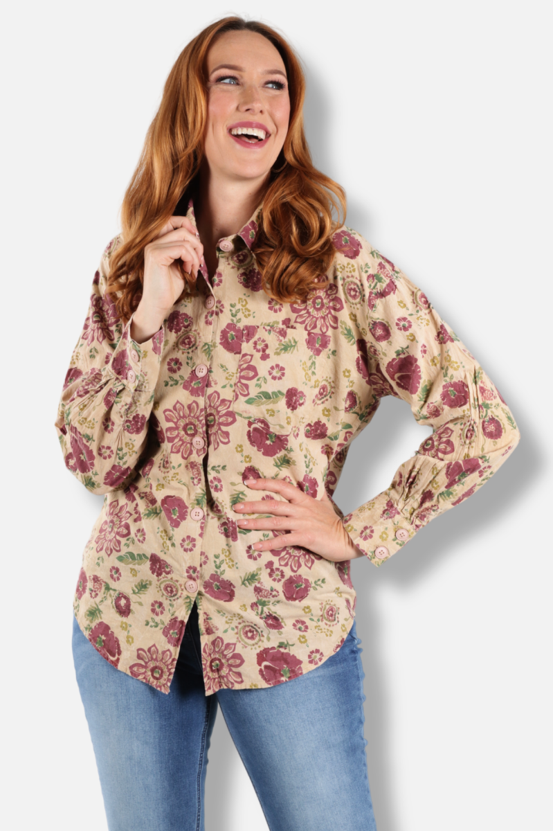To The Point Shirt - Floral Party 