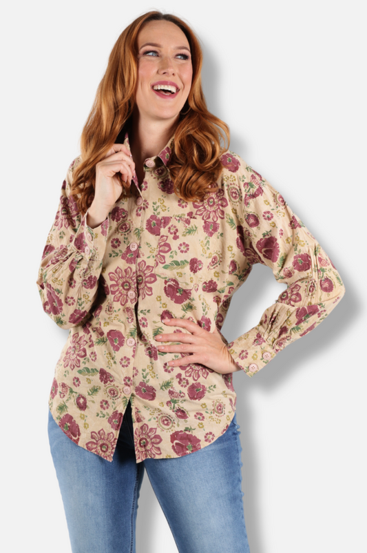 To The Point Shirt - Floral Party 