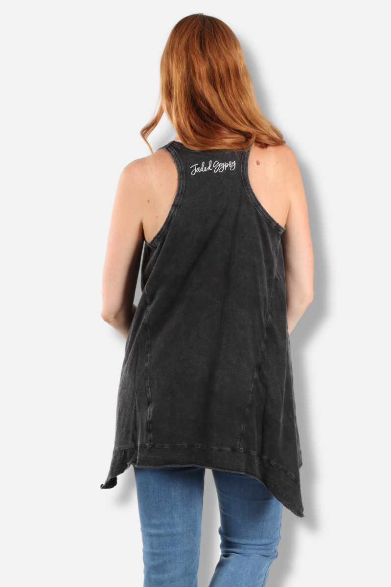 Beyond The Moon Tank - Vintage Black 