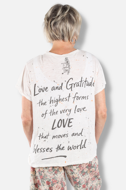 Worn & Weathered Tee - Love Rule