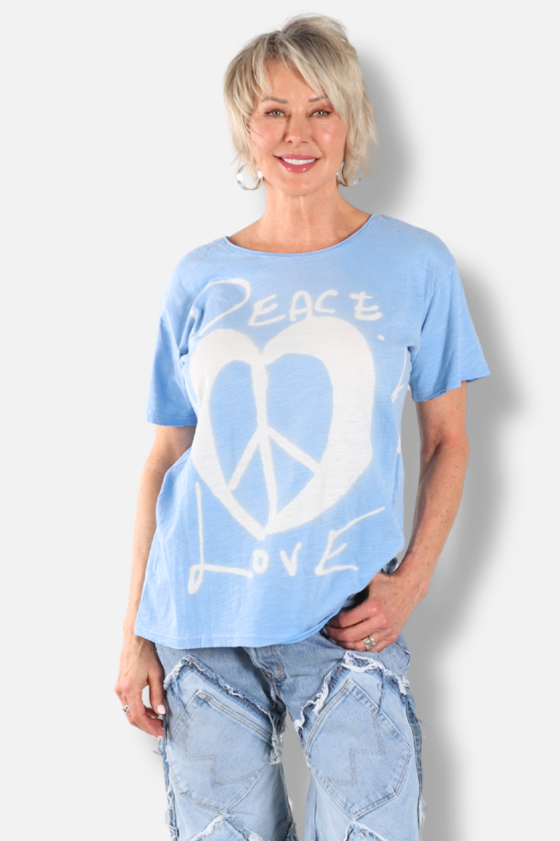 Moon Dance Tee - Peace and Love Sky