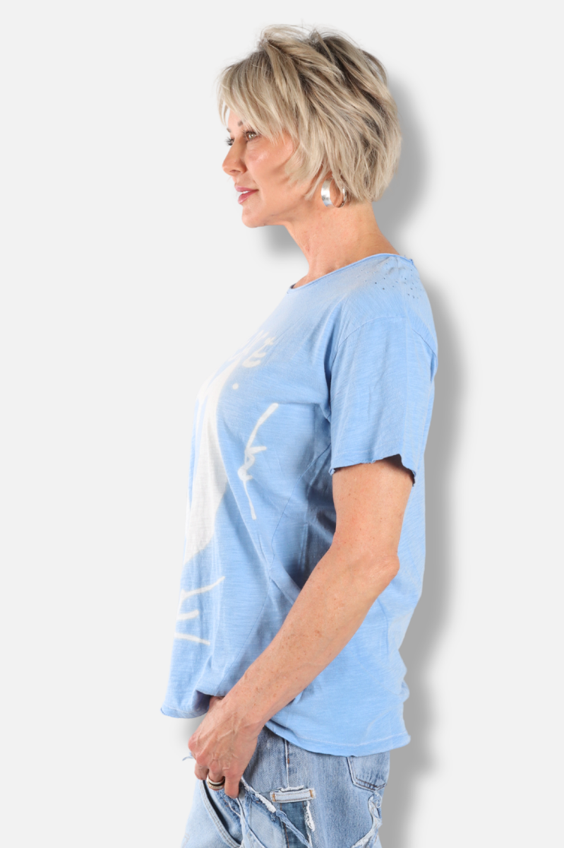 Moon Dance Tee - Peace and Love Sky