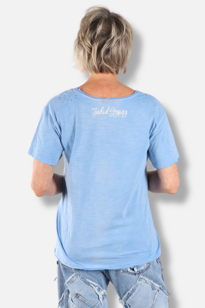 Moon Dance Tee - Peace and Love Sky
