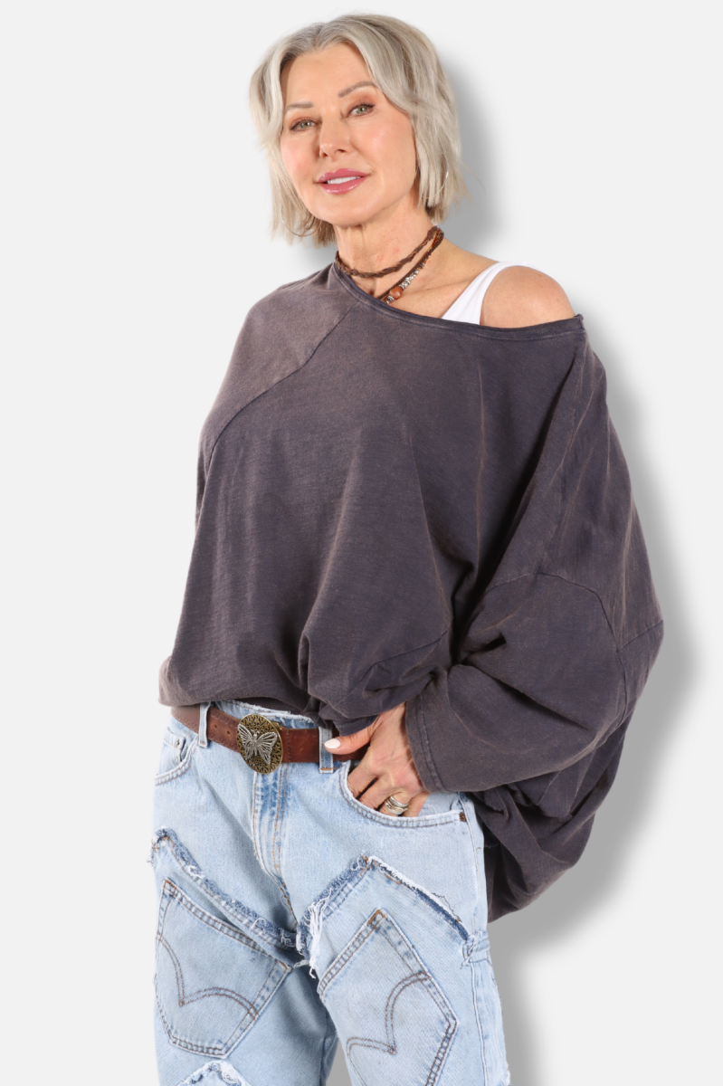 Be Free Top - Vintage Indigo