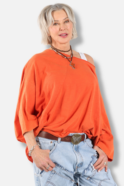 Be Free Top - Vintage Citrus