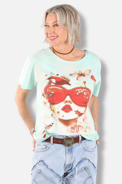 Moon Dance Tee - Bubble Dreams