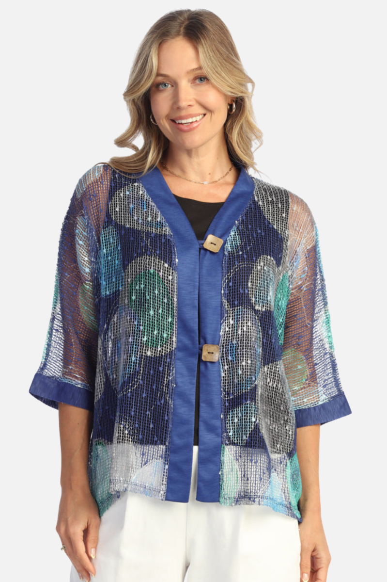 Mesh Cardigan - Brook