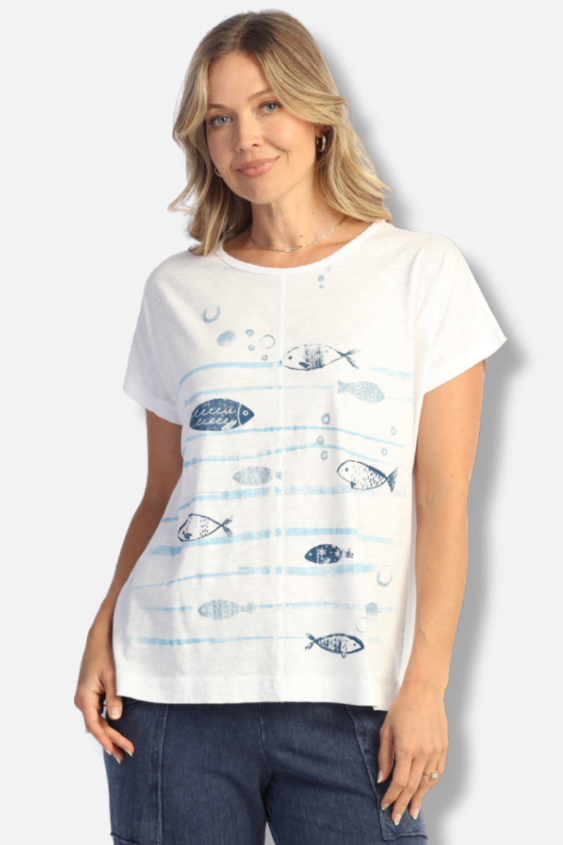 Boxy Top Plus - Fin Friends