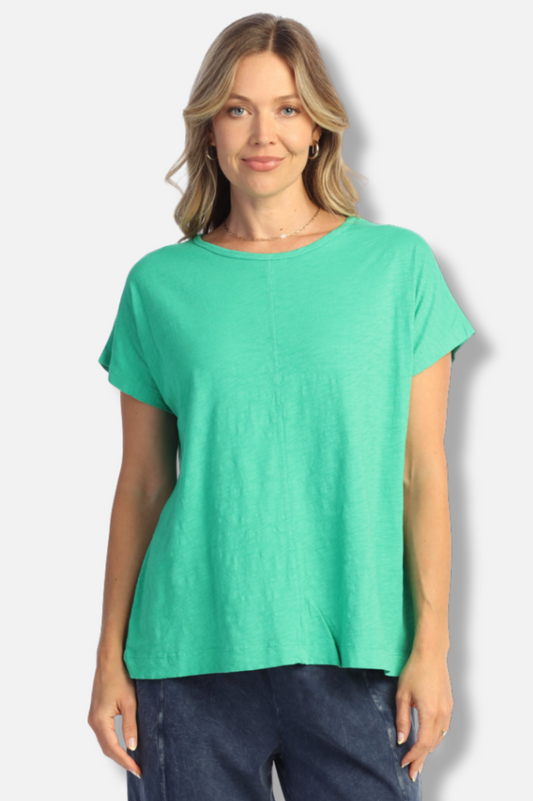 Boxy Top Plus - Kelly Green