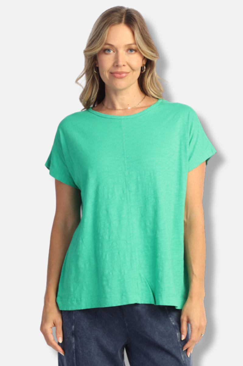 Boxy Top - Kelly Green