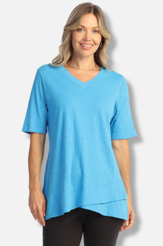 V-Neck Top - Malibu